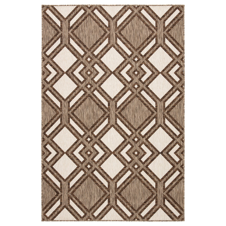 Nikki Chu Samba Geometric Indoor/Outdoor Rug Wayfair Canada